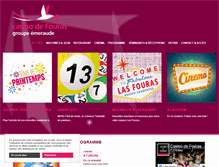 Tablet Screenshot of casino-fouras.com